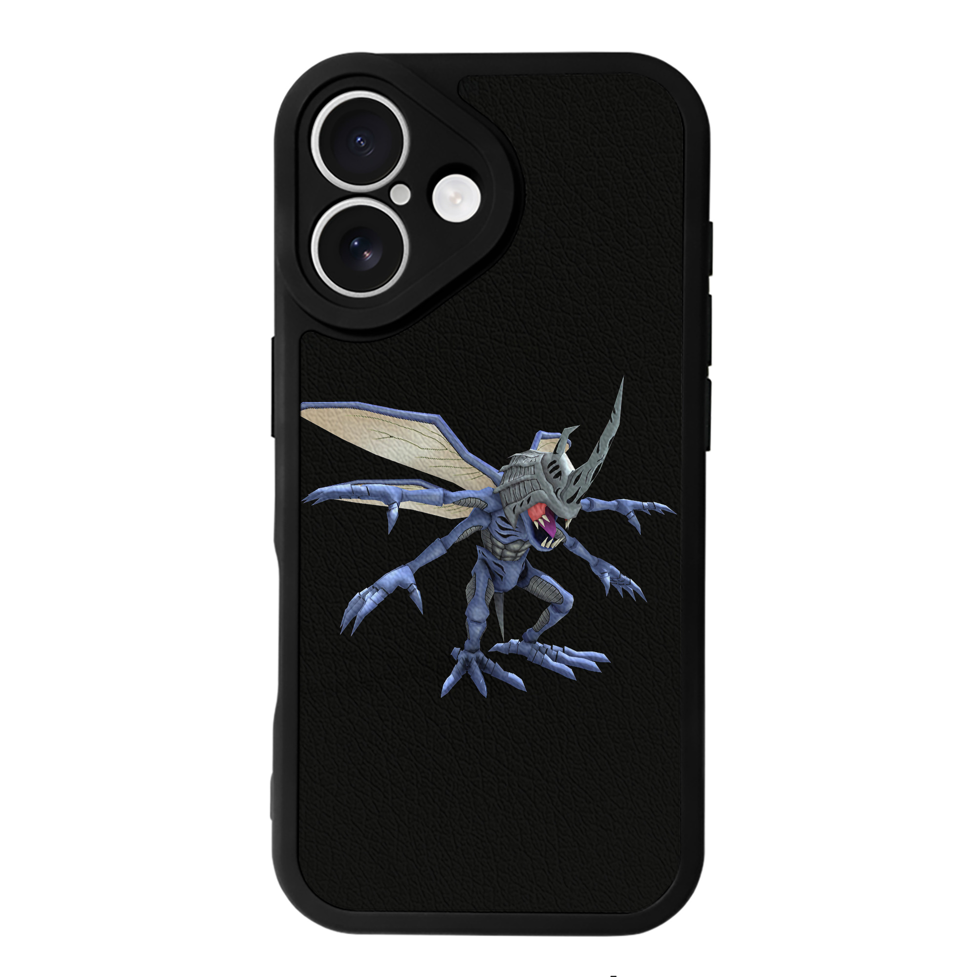 （画像用） Digimon デジタルモンスター/デジモン 【iPhone 16シリーズ対応】シリコンスマホケース（レザー調） 材質：シリコン